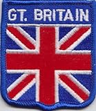 Great Britain Union Jack Flagge Patch Aufnäher Ab