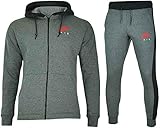 Nike - Nike Tuta Uomo Cotone Felpato Grigia - M, G