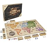 Hasbro Gaming Risiko Rustic, große Strategiespiel in Holz Edition, deutsche Sp