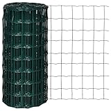 vidaXL Gartenzaun 25x0,8m Maschendraht Gitterzaun Schweißgitter Wildzaun Z