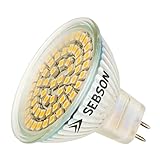 SEBSON 10x LED Lampe GU5.3 / MR16 warmweiß 3.5W, ersetzt 30W Glühlampe, 280 Lumen, 12V DC, Leuchtmittel 110°, 10er Pack