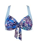 Triumph Damen Riad Paisley P Bikinioberteil, Mehrfarbig (Blue-Dark Combination M008), Keine Angabe (Herstellergröße: 38C)