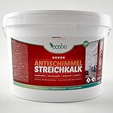 10l ecobo Antischimmel Streichkalk, Kalkfarbe, Weiß, Atmungsak