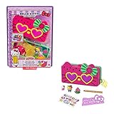 Hello Kitty GVC40 - Hello Kitty Minis Strand-Stiftspielset Schatulle, Spielzeug ab 4 J