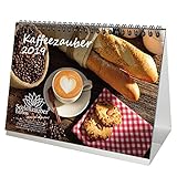 Kaffeezauber · DIN A5 · Premium Tischkalender/Kalender 2019 · Bohne · Café · Latte Macchiato · Espresso · Kaffee · Edition Seelenzaub