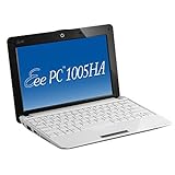 Asus Eee PC 1005HA-H 25,4 cm (10 Zoll) Netbook (Intel Atom N280 1.6GHz, 1GB RAM, 160GB HDD, Intel GMA 950, XP Home) W