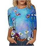 Valentinspullover Damen Klassisch Liebe Muster Valentinstag Sweatshirt Langarmshirt Pullover mit Rundhalsausschnitt Pulli Shirt Oberteile Frühling Herbst Winter Valentinstagsgeschenk Bluse Top