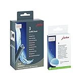 Jura 71794 + 62715 Kombi-Pack, Claris Filterpatrone Smart (3er-Pack) + 6er Reinigungstab