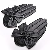 ZCCLCH Frostschutzmittel Reithandschuhe Handschuhe warme Winterhandschuhe weiblichen klassischen Schaffellhandschuhe Handschuhe kalt Handschuhe schwarze Handschuhe dicke Handschuhe winddicht H