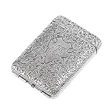 YIDAINLINE Zigarettenetui Box Silber Hochwertiges Metall für 14 Zigaretten Normalgröße Zigarette Peaky Blinders M