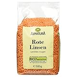 Alnatura Bio Rote Linsen, 7er Pack (7 x 500 g)