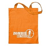 Kiwistar Zombie Hunter Fadenkreuz Jagd Tragetasche Baumwolltasche Stoffbeutel Umhängetasche Langer Henk