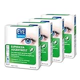 EyeMedica Euphrasia Augentrost, Euphrasia Augentropfen mit Hyaluron, zur Linderung bei gereizten Augen, für alle Kontaktlinsen geeignet, ohne Konservierungsstoffe, 4 x 10 x 0,4 ml Augen-Trop