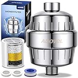 ADOVEL Hochleistungs Universal Duschfilter Shower Filter, Wasserfilter Dusche mit neuer hocheffizienter Calciumsulfit-Dechlorierungssäule, entfernen Chlor, Schw