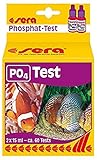 sera 04930 Phosphat Test (P04), Wassertest für ca. 60 Messungen, misst zuverlässig und genau den Phosphatgehalt, für Süß- & Meerwasser, im Aquarium oder T