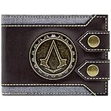 Ubisoft Assassins Creed Syndicate Jacob Logo Braun Portemonnaie Geldbö