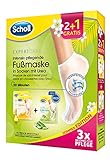 Scholl EXPERTCARE intensiv pflegende Fußmaske in Socken mit Urea – Sommer Promopack – 3 Paar Fußmasken (2 + 1 gratis)