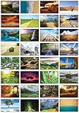 Auswahl an Natur-Postkarten: 32 Postkarten in verschiedenen Naturmotiven (Schöne Landschaften)