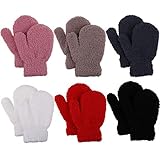 Kleinkind fäustlinge Winter handschuhe Korallenvlies Babyhandschuhe für Kinder Mädchen Jungen 1 2 3 4 Jahre alt, Skihandschuhe 6