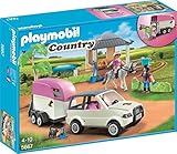 PLAYMOBIL 5667.0 Reitstall mit Pferdetransporter Spielzeug