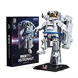 WANZPITS Raum Erkundung Astronaut 90022 Architekturmodell Tischdekoration Baustein Statue Sammlerfläche Geburtstagsgeschenke, Kompatibel Mit Lego, Neue 2021,(1515 Pieces)