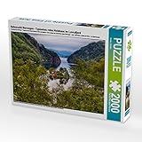 CALVENDO Puzzle Sehnsucht Norwegen - Typisches rotes Holzhaus im Lovrafjord 2000 Teile Lege-Größe 90 x 67 cm Foto-Puzzle Bild von Mr.M