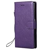 Jeewi Hülle für Sony Xperia Z5 Hülle Handyhülle [Standfunktion] [Kartenfach] [Magnetverschluss] Tasche Etui Schutzhülle lederhülle klapphülle für Sony Xperia Z5 - JEKT051760 V
