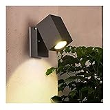 LED nach oben und unten den Innenwänden der modernen Aluminium-5W LED Lampe Außenwand Außenwand IP54 Außenwand 3000K moderne Tür Eingang Terrasse Wand Dunkelkammerlicht G