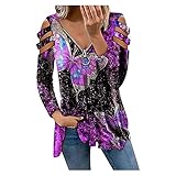 XTBFOOJ Hoodie Kleidung Teddy Pullover Fleece Jacke Sweatjacken Kapuze Sweatjacke Damen y2k Pullover Vintage Clothes Teenager Colorblock Hoodie Fledermaus Shirt Damen Jeansjacke Winterjack