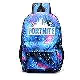 Leuchtender Schulrucksack, ideal für Jungen und Mädchen, vielseitiger Rucksack für Herren und Damen, mit viel Stauraum für Schule, Reisen, Outdoor Mehrfarbig Starry Blue 45*31*18cm/17.71*12.20*7.08