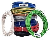 Aderleitung - Einzelader flexibel - PVC Leitung - H07V-K 1,5 mm² - Farbe: hellblau – Längen: 10m 15m 20m 25m 30m 35m 40m 45m 50m 55m 60m bis 100 Meter frei wählb