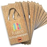 Futeco® – Schlupfwespen gegen Lebensmittelmotten (20 Karten á 3 Lieferungen) – 100% Biologisch, Chemiefrei & Natürlich – Die zuverlässige Alternative zur klassischen Mottenbekämpfung – Made in Germany