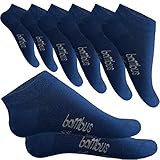 SGS 5-10 Bambus Socke Sneaker Herren Damen Bambussocken (39-42, 10 X Jeans)