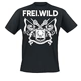 Frei.Wild - Freunde + Brüder, T-Shirt, Farbe: Schwarz, Größe: M