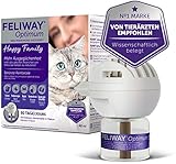 FELIWAY® Optimum Start-Set | Anti Stress Katze | Verdampfer für Steckdose & Nachfüllfkakon 48