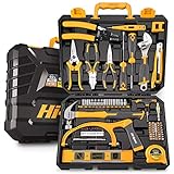 Hi-Spec 75-teiliges Heim & Werkstatt-Werkzeugsatz. Set mit Reparatur & Wartungswerkzeugen für Haushalt, Büro &Werkstatt in einem Aufbewahrungsk