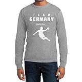 Team Germany Handball Fan Shirt Olympische Spiele Langarm T-Shirt X-Large G