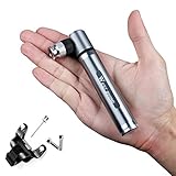 Pumpe, Mini Fahrradpumpe, Inflator, Luftpumpe, kleine Fahrradpumpe, Straßen-,Mountainräder und BMX passen,160PSI, Ballpumpe, Reifenpumpe, Presta und S