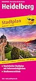 Heidelberg: Touristischer Stadtplan mit Sehenswürdigkeiten und Straßenverzeichnis. 1:14000 (Stadtplan: SP)