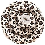 manduca Sling Tragetuch  Leo  Elastisches Babytragetuch mit GOTS Zertifikat für Babys & Neugeborene ab Geburt (Limited Edition, Animal Print, 5,10m x 0,60m)