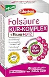 Schaebens Folsäure und alle B-Vitamine, 1er Pack (1 x 30 Stück)