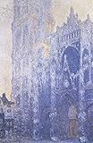 198 The Portal and the Tour d Albane Morning Effect 1893 c28161 A3 Canvas - Gestreckt, fertig zum Aufhängen (16/12 inch)(41/31 cm) - Film Wanddekoration Kunst Schauspieler Schauspielerin Geschenk