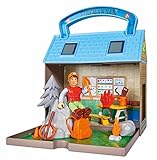 Simba 109251032 - Feuerwehrmann Sam Bergrettungszentrum mit 2 Fig