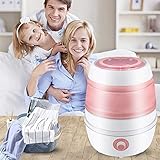 QQW Faltbare Tragbare Waschmaschine, Socke Waschmaschine, Energieeinsparung Und Umweltschutz, Babykind Babywaschmaschine Unterwäsche/R