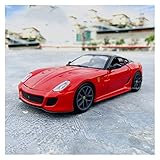 MLBH 1:24 Legierung Für Ferrari 599 GTO Automodell Handwerk Dekoration Sammlung Werkzeuge Jungen Mädchen Erwachsene Geschenk Autospielzeug