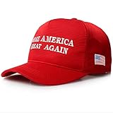 CATOP American Flag Baseball Cap Unisex 2016 Campaign Cap Make America Great Again - Donald Trump Sun Visor H