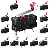 Mikroschalter Endschalter 12Stk 125 – 250 V 5A SPDT 1NO 1NC Micro Switch 3
