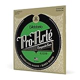 D'Addario EJ25B Saitensatz Pro-Arte Black Nylon Composite F