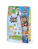 Simba 105953531 - Glibbi Paw Patrol, Badewannenspielzeug, Pulver verwandelt Wasser in eine grüne, gelartige Masse und zurück, mit Badesticker, 300g, ab 3 J