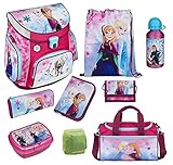 Disney die Eiskönigin Anna & ELSA Schulranzen-Set 9-TLG. Scooli Campus Fit Frozen Magic mit Sporttasche Federmappe und Reg